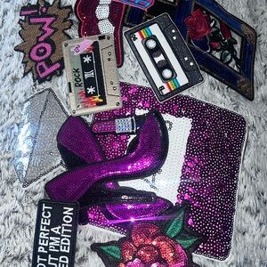 Brand New Sequin and Embroidered Patch Set